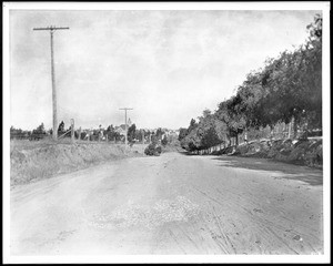 Washington Hill on Washington Boulevard, looking east from Normandie Avenue, June, 1896