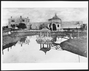 View of Woodward's Gardens in San Francisco, ca.1870