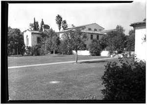 Buildings on the campus of Scripps College in Claremont, October 1935
