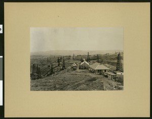 View of California Oilfields Limited, Coalinga, 1907