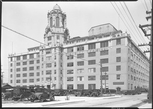 Exterior view of the Central Manufacturing District Terminal building in Vernon