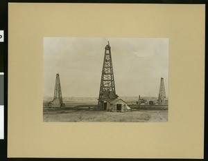 Lucile Oil Wells, Coalinga, 1907