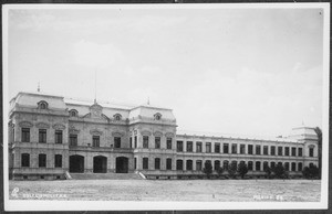 Exterior view of the Colegio Militar in Mexico