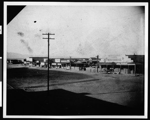 Mojave's Main Street, 1896