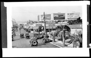 Western Avenue looking north from Wilshire Boulevard, ca.1924