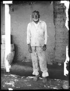 Sylvario Nolasquez, father of the Chief of the Agua Caliente Indians, Captain Salvador, ca.1900