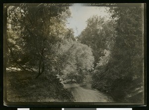 Unidentified river in Chico Rancho, Chico, ca.1910