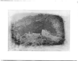 Cliff dwelling on the upper Salt River, near Tempe, Arizona, ca.1895