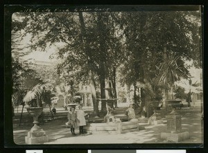 Children in City Park, Chico, ca.1910
