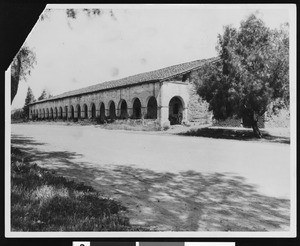 Colonnade of the Mission San Fernando