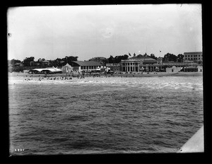 Long Beach from the pier, ca.1910