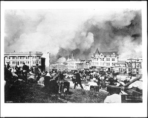 Refugees from the fire that followed San Francisco's earthquake, April 18, 1906