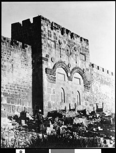 Golden Gate, Jerusalem, Palestine, ca.1900-1910