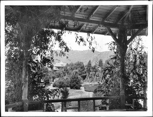 Mountain home with an extensive garden, Riverside, California, ca.1900