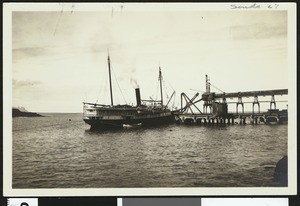 Inter-Island steamer docked at Ahukini Landing, Kauai, Hawaii