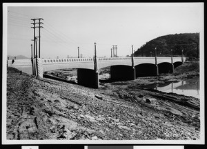 Arroyo Seco at Avenue 52 before installation of channel, ca.1938