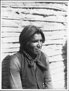 Louis Papel, a young Yuma Indian man, ca.1900