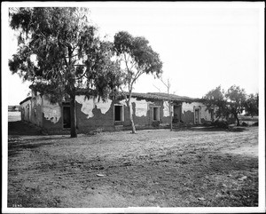 Estudillo Hacienda adobe and Ramona's wedding place, San Diego, ca.1890