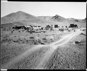 View of Darwin, California on the road to Death Valley, ca.1926
