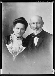 Portrait of Mr. and Mrs. Harris Newmark