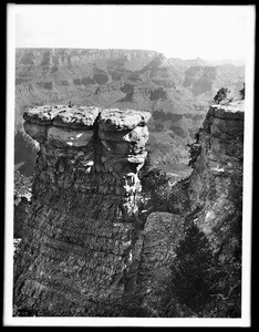 View of the Grand Canyon, looking east from Grand View Point, 1900-1902