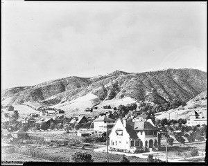 View of Hollywood looking north from La Brea Avenue, 1907