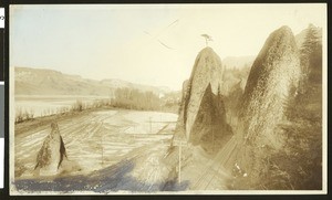 Pillars of Hercules on the Columbia River, Oregon, ca.1907