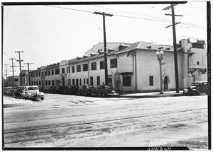 Samuel Goldwyn Studios, showing intersecting street, June 1, 1941