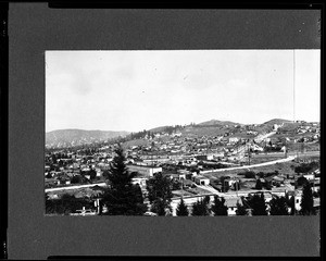 View of the York Valley, looking northwest from Toland Place, March 11, 1932