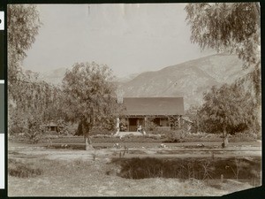 Exterior view of the Andrew McNally bungalow