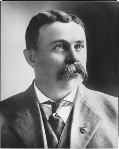 Portrait of Arthur C. Harper, Mayor of the city of Los Angeles from 1906 to 1909