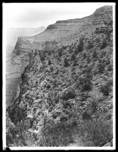 The Grand Canyon from Bright Angel Trail looking east, ca.1900-1930