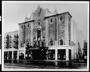 Exterior view of the West Coast Imperial Theatre in Long Beach, 1926