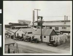 Exterior view of the Southern Glass Company, ca.1930