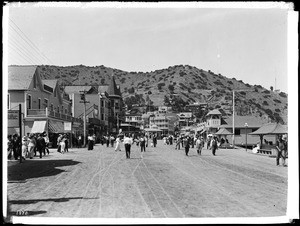 Street scene on Santa Catalina Island, ca.1905