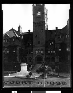 Exterior view of the Los Angeles County Court House