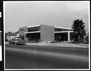 Exterior view of a branch of the Los Angeles Public Library