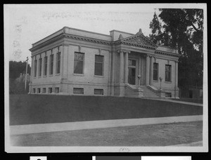 Carnegie Library in Covina, ca.1920