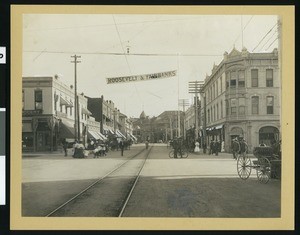 Central Business District, Redlands, 1903