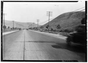 View of a two lane road