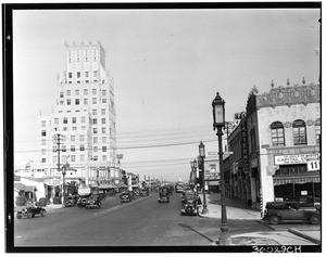 View of Wilshire Boulevard seen from Detroit Street, May 1932