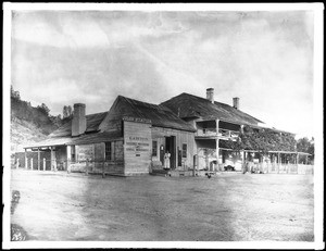 Jolon stage station on the old line to San Francisco, ca.1900-1903