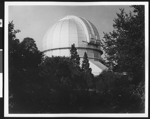 Exterior view of Mount Wilson Observatory, ca.1930-1940