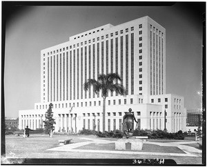 Exterior view of Federal Building and Post Office