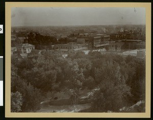 Birdseye view of Fresno, ca.1910