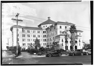 Exterior view of a hotel