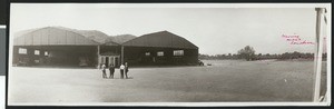 California National Guard Air Unit hangars, on April 1925