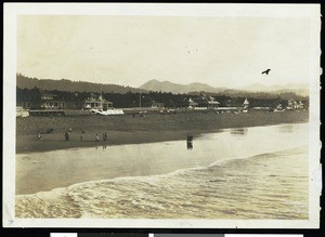 Cottages near the water in Seaside, Oregon