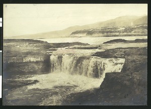 Celilo Falls of the Columbia River at The Dalles, Oregon