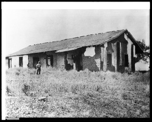 Dilapidated San Digueito Rancho in Santa Fe, ca.1875